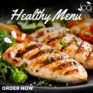 Ức Gà Nướng Thảo Mộc